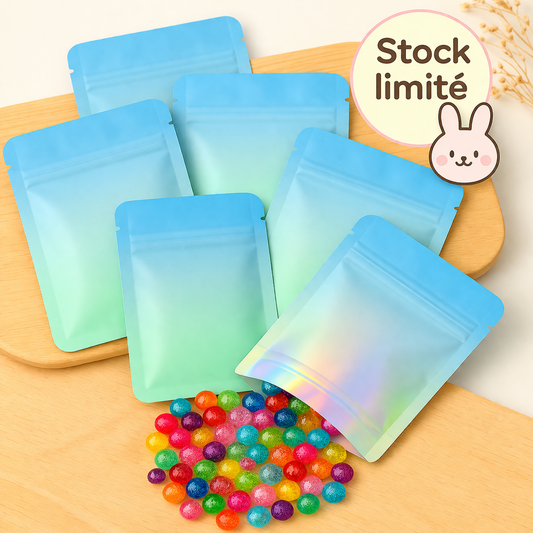 1. 💎 Pack Perles Verre Starter 🎁 (20 sachets)